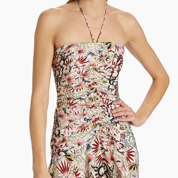 Maria Cher  Humahuaca Uriel Silk Minidress - Picture 6 of 7